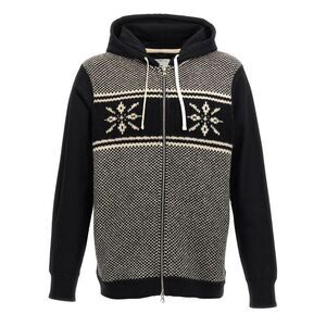 Junya Watanabe Bicolor Cotton Men's Sweatshirt